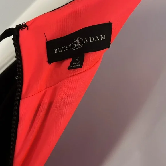 Adam Black Backless Halter Gown - Picture 9 of 9